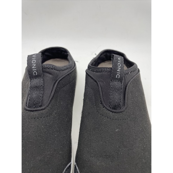 Vionic Adell Black Suede Comfort Slip-on Flat Shoe‎ Women's sizes 9.5 - Picture 7 of 10